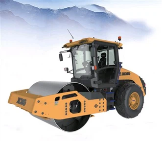 12-тонный однобарабанный вибрационный дорожный каток